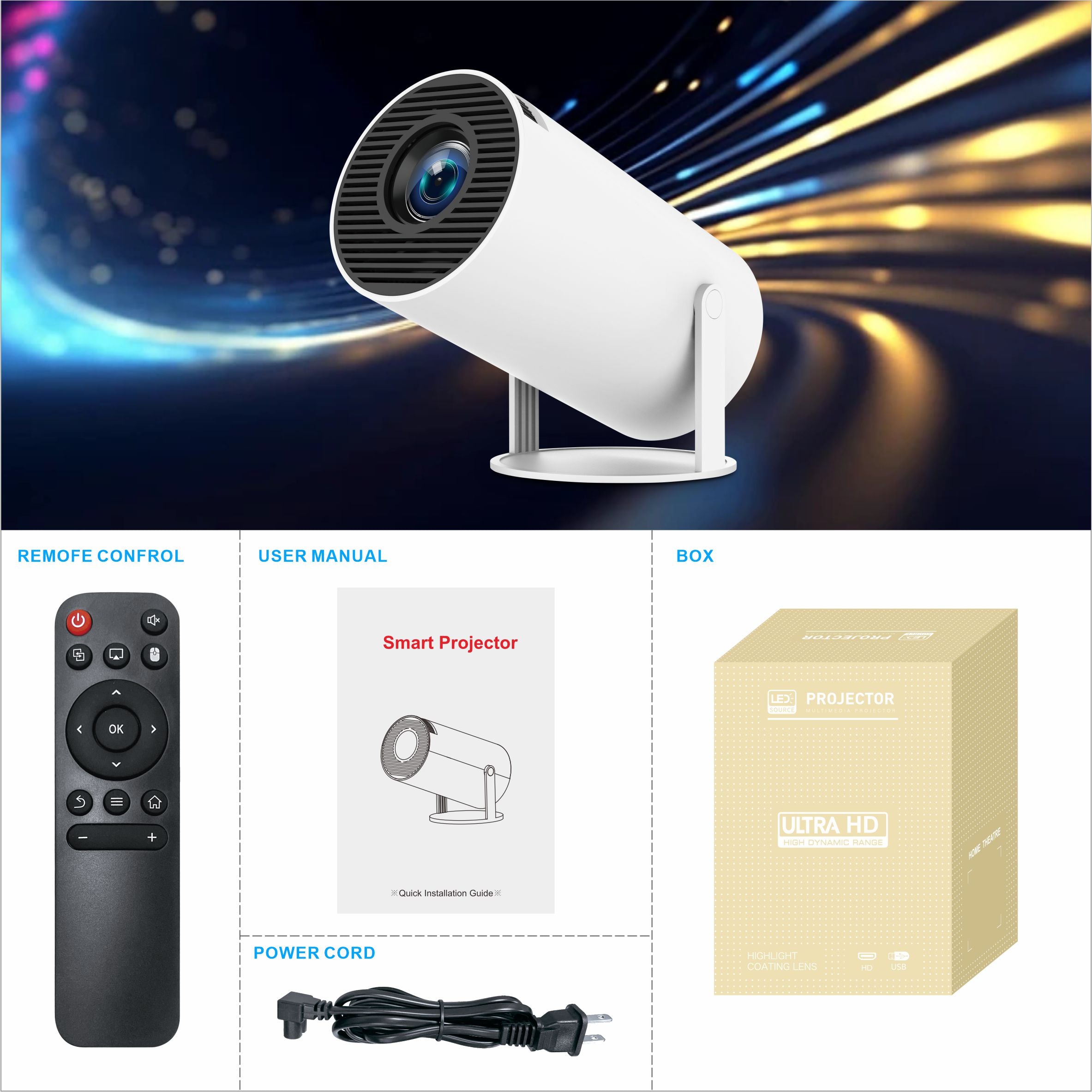 AuraCine™ Portable Home Theater