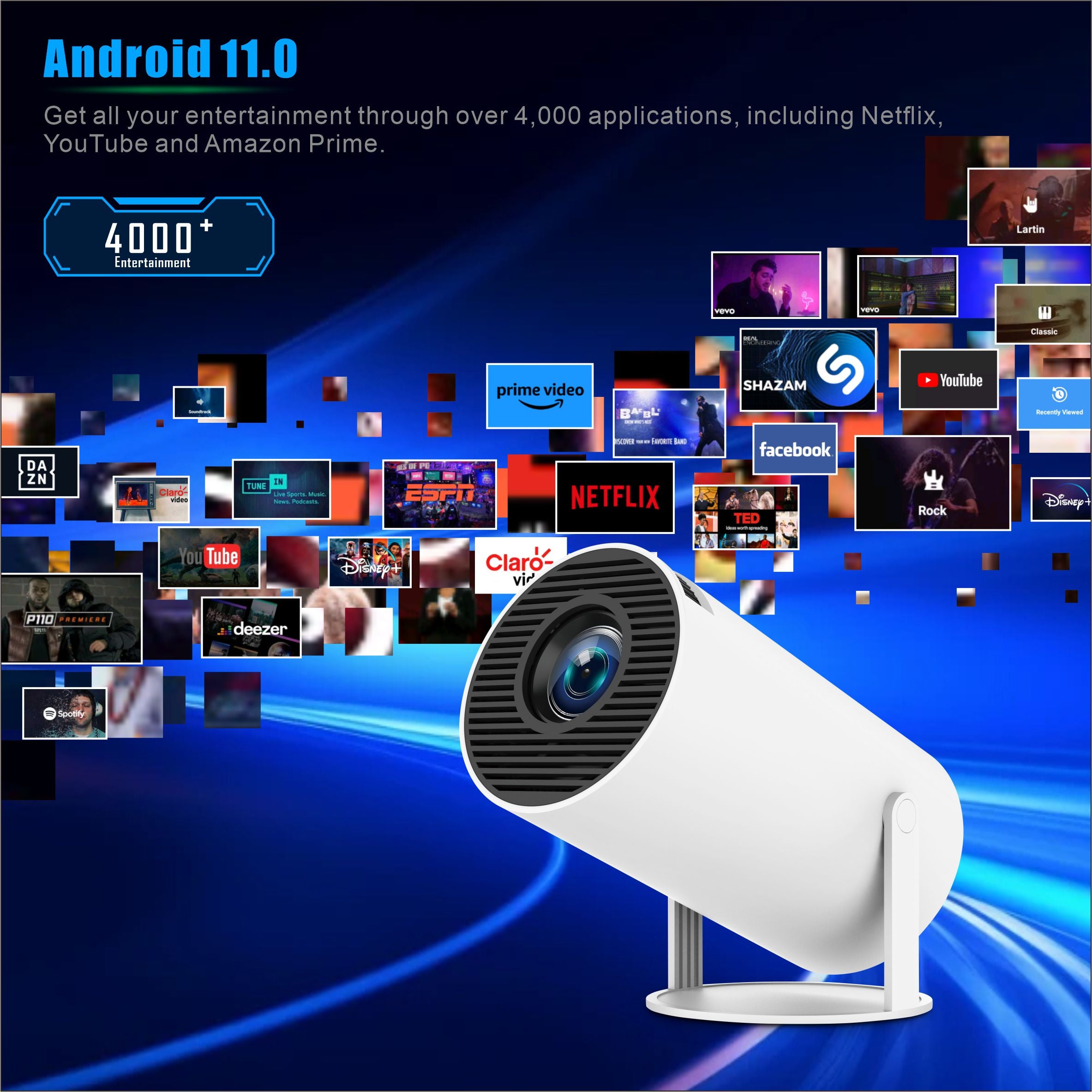 AuraCine™ Portable Home Theater
