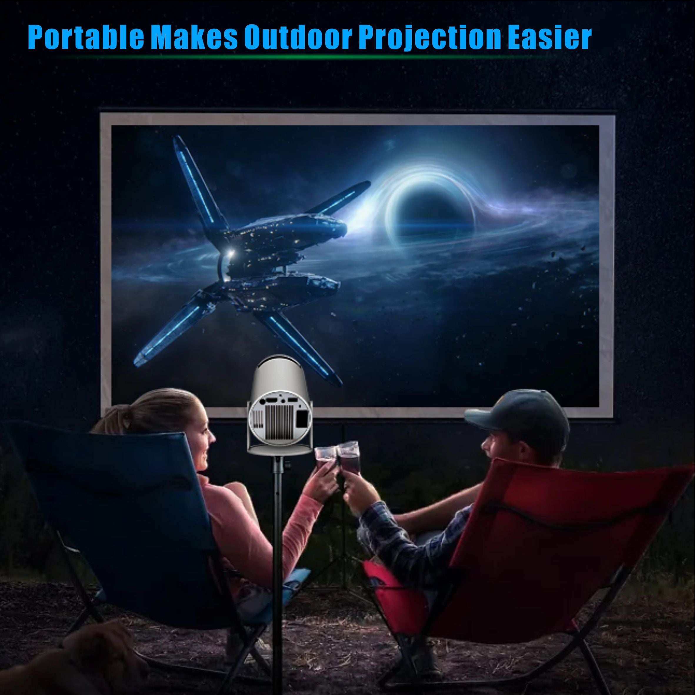 AuraCine™ Portable Home Theater